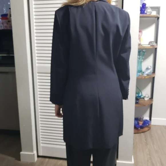 NWT Zara blazer, Color Navy Blue, Size L - Picture 11 of 17